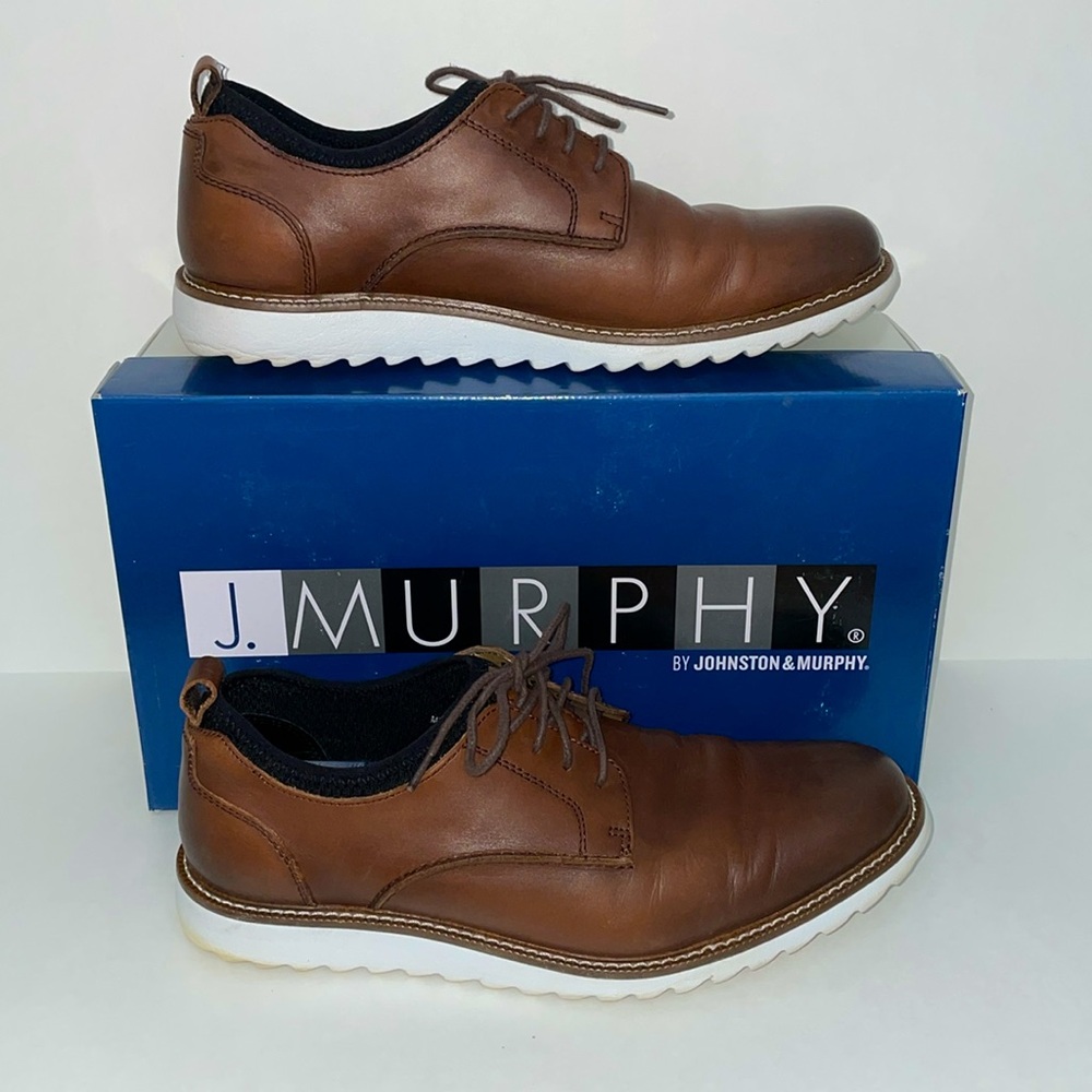 COPY - Duncan Leather Plain Toe J. Murphy Shoe
